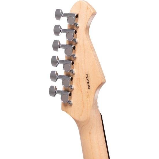 Guitarra Aria Pro II Série STG-003/M LH Black (canhoto) por 1.075,00 à vista no boleto/pix ou parcele em até 12x sem juros. Compre na loja Mundomax!
