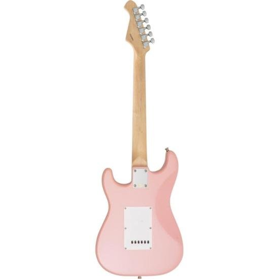 Guitarra Aria Pro II STG-Mini Kawaii Pink por 946,00 à vista no boleto/pix ou parcele em até 10x sem juros. Compre na loja Mundomax!