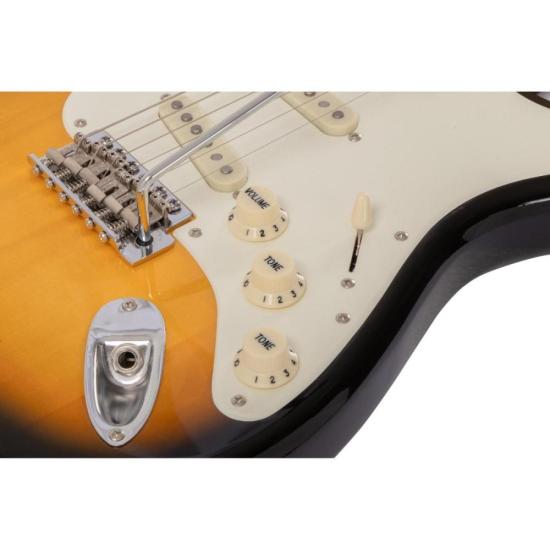 Guitarra Aria Pro II STG-57 2 Tone Sunburst por 2.903,00 à vista no boleto/pix ou parcele em até 12x sem juros. Compre na loja Mundomax!