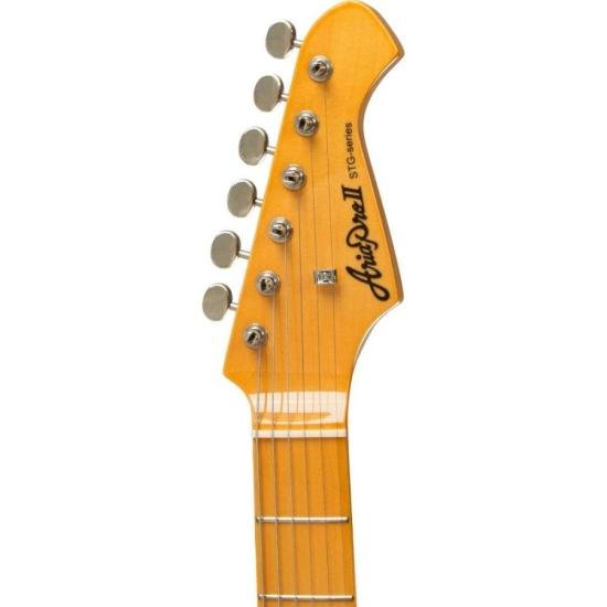 Guitarra Aria Pro II STG-57 Candy Apple Red por 2.903,00 à vista no boleto/pix ou parcele em até 12x sem juros. Compre na loja Mundomax!