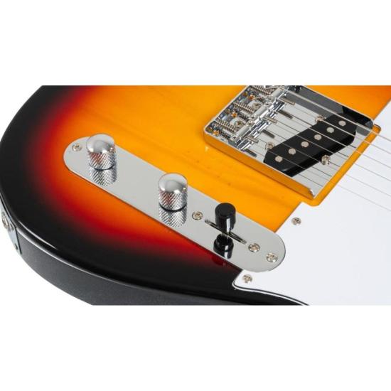 Guitarra Aria Pro II TEG-002 3 Tone Sunburst por 1.505,00 à vista no boleto/pix ou parcele em até 12x sem juros. Compre na loja Mundomax!