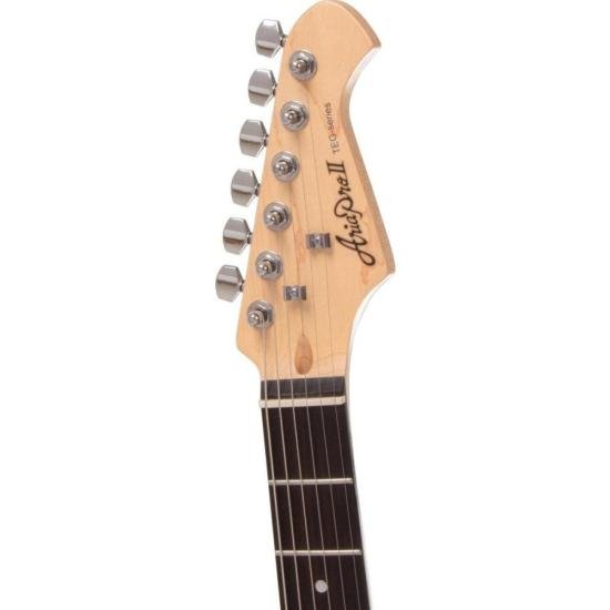 Guitarra Aria Pro II TEG-002 Black por 1.505,00 à vista no boleto/pix ou parcele em até 12x sem juros. Compre na loja Mundomax!