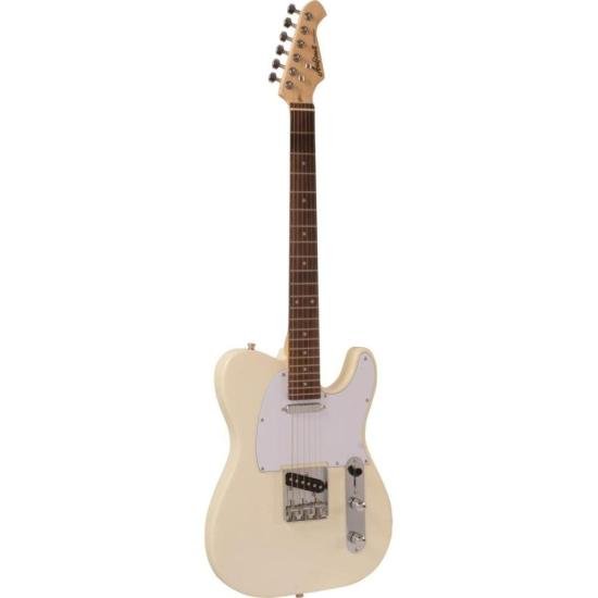 Guitarra Aria Pro II TEG-002 Ivory por 1.505,27 à vista no boleto/pix ou parcele em até 12x sem juros. Compre na loja Aria!