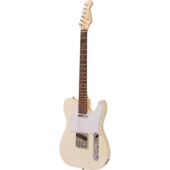 Guitarra Aria Pro II TEG-002 Ivory por 1.505,27 à vista no boleto/pix ou parcele em até 12x sem juros. Compre na loja Aria!