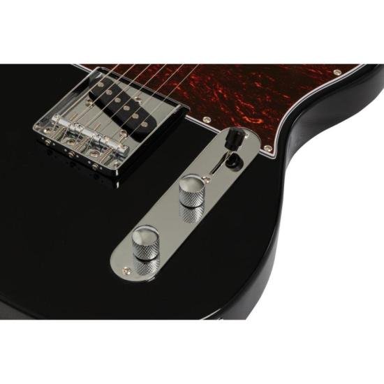 Guitarra Aria Pro II TEG-002 Black With Red Tortoise Pickguard por 1.505,00 à vista no boleto/pix ou parcele em até 12x sem juros. Compre na loja Mundomax!