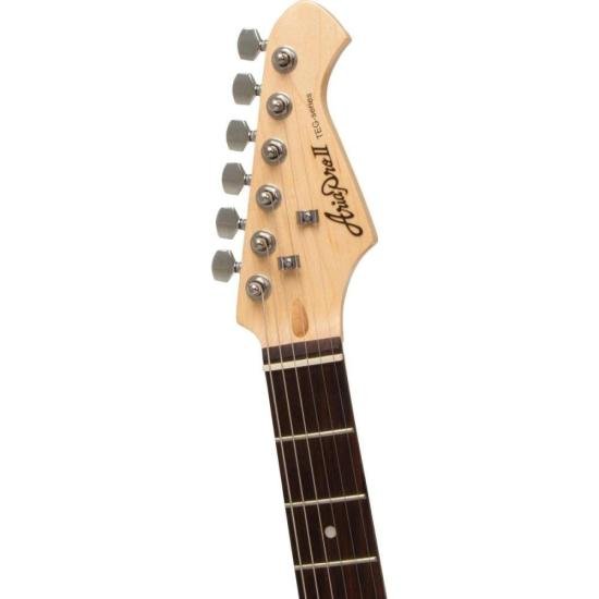 Guitarra Aria Pro II TEG-002 Black With Red Tortoise Pickguard por 1.505,00 à vista no boleto/pix ou parcele em até 12x sem juros. Compre na loja Mundomax!