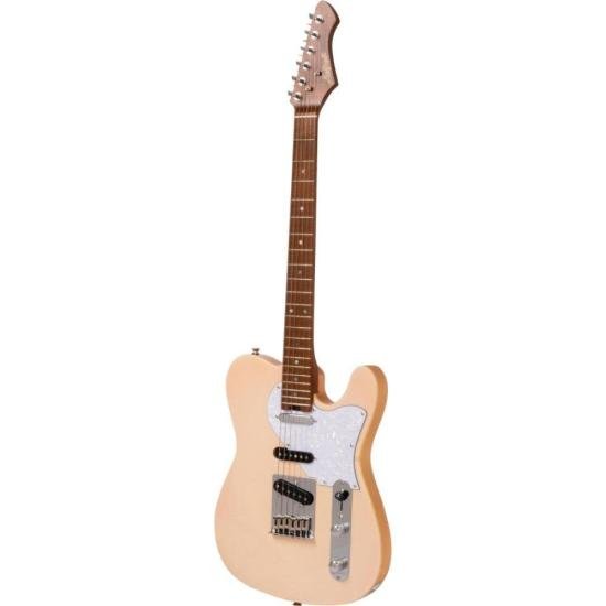 Guitarra Aria Pro II 615-MK2 Nashville Marble White por 3.118,00 à vista no boleto/pix ou parcele em até 12x sem juros. Compre na loja Mundomax!