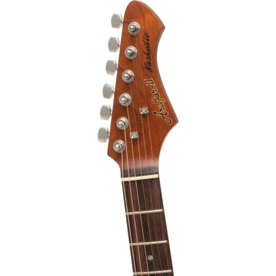 Guitarra Aria Pro II 615-WJ Nashville Black por 3.118,00 à vista no boleto/pix ou parcele em até 12x sem juros. Compre na loja Mundomax!