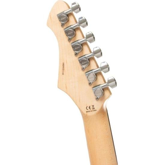 Guitarra Aria Pro II J-1 Black por 2.258,00 à vista no boleto/pix ou parcele em até 12x sem juros. Compre na loja Mundomax!