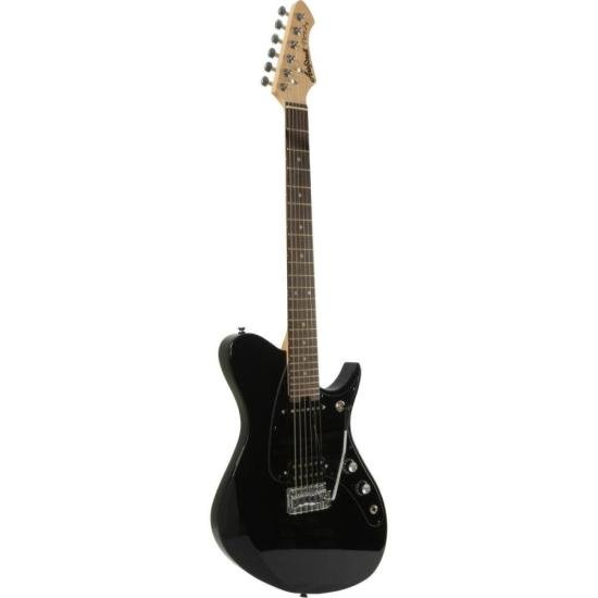 Guitarra Aria Pro II J-1 Black por 2.258,00 à vista no boleto/pix ou parcele em até 12x sem juros. Compre na loja Mundomax!