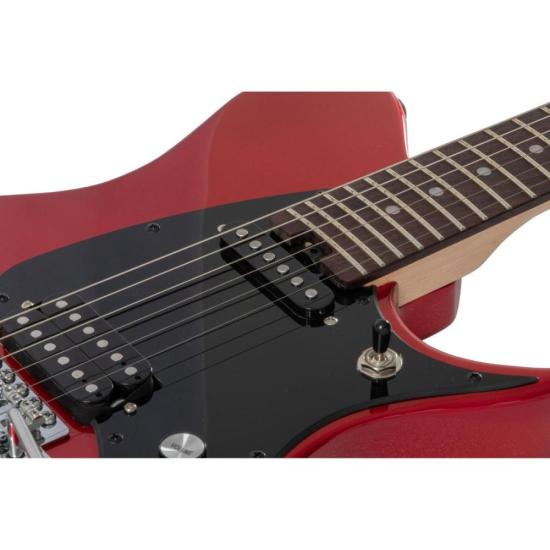 Guitarra Aria Pro II J-1 Candy Apple Red por 2.258,00 à vista no boleto/pix ou parcele em até 12x sem juros. Compre na loja Mundomax!