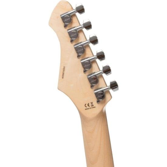 Guitarra Aria Pro II J-1 See-Through Vintage White por 2.258,00 à vista no boleto/pix ou parcele em até 12x sem juros. Compre na loja Mundomax!