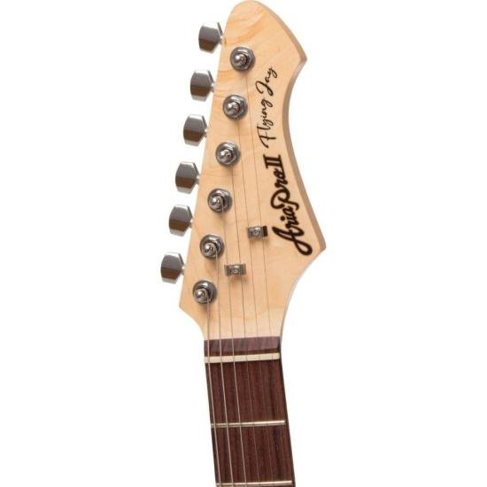 Guitarra Aria Pro II J-1 See-Through Vintage White por 2.258,00 à vista no boleto/pix ou parcele em até 12x sem juros. Compre na loja Mundomax!