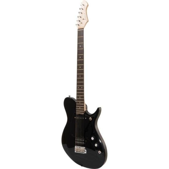 Guitarra Aria Pro II J-B'tone Baritone Black - Mundomax