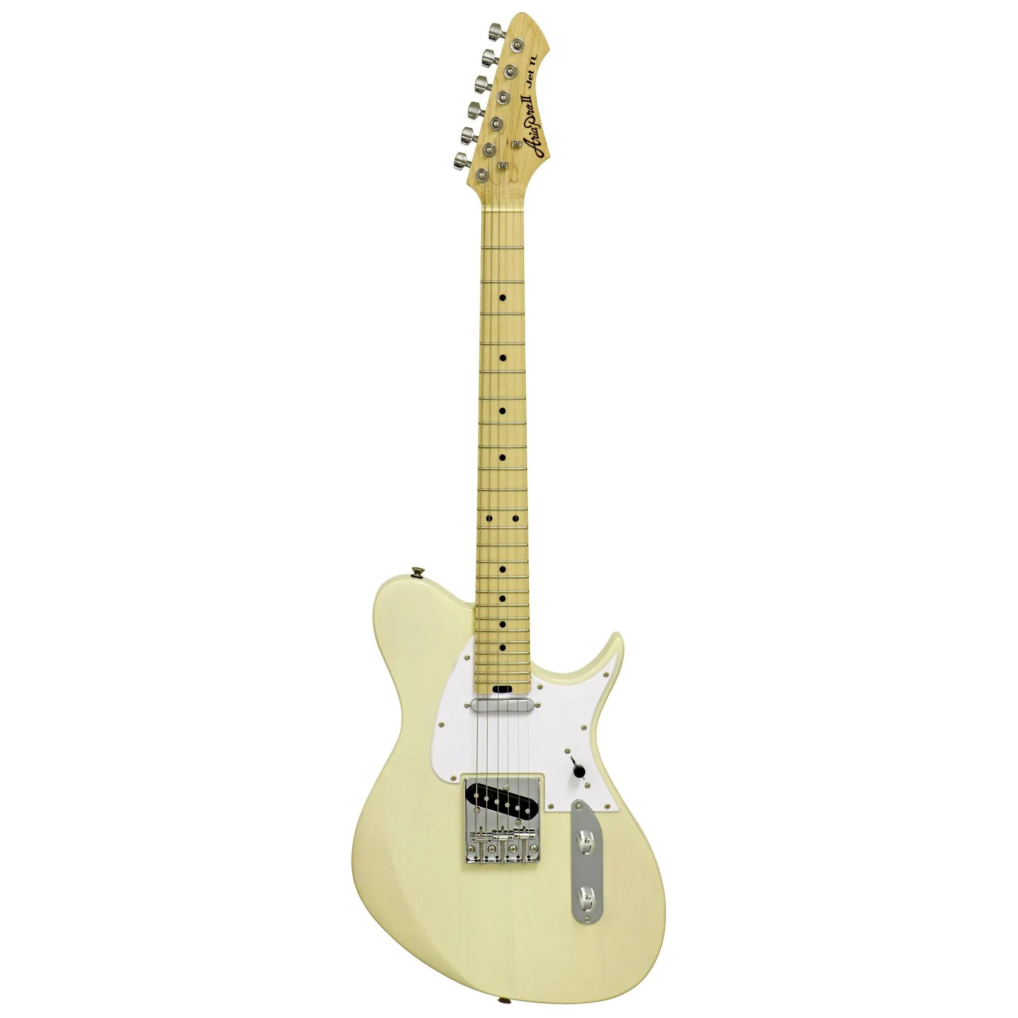Guitarra Aria J-TL See-Through Vintage White (79952)