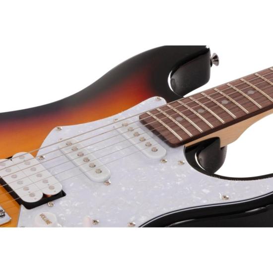 Guitarra Aria Pro II 714-STD Fullerton 3 Tone Sunburst por 1.183,00 à vista no boleto/pix ou parcele em até 12x sem juros. Compre na loja Mundomax!