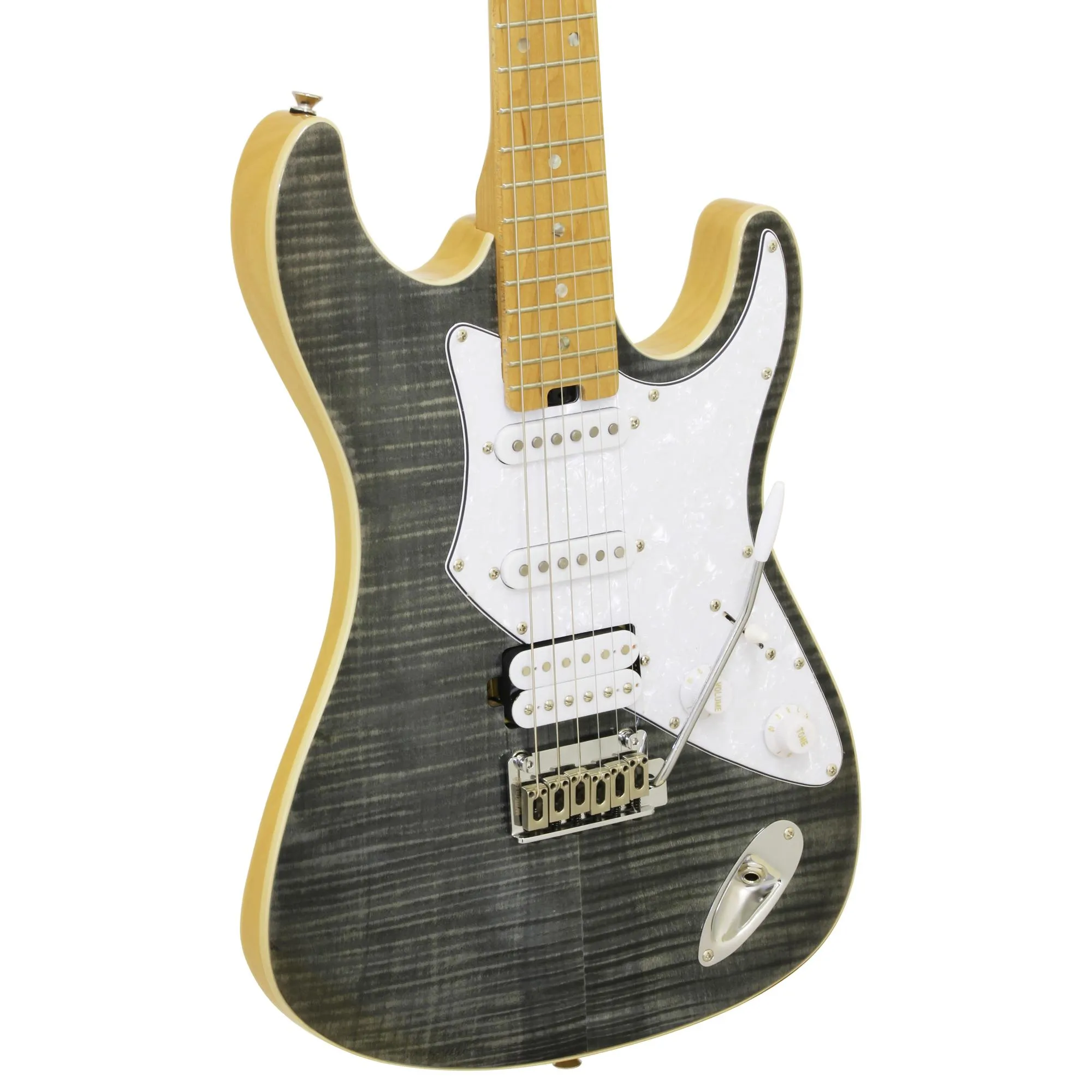 Guitarra Aria Pro II 714-MK2 Fullerton Black Diamond - Aria