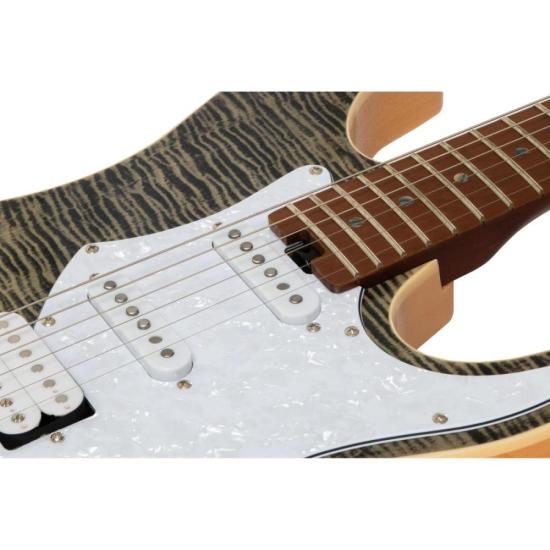 Guitarra Aria Pro II 714-MK2 Fullerton Black Diamond por 3.010,65 à vista no boleto/pix ou parcele em até 12x sem juros. Compre na loja Aria!