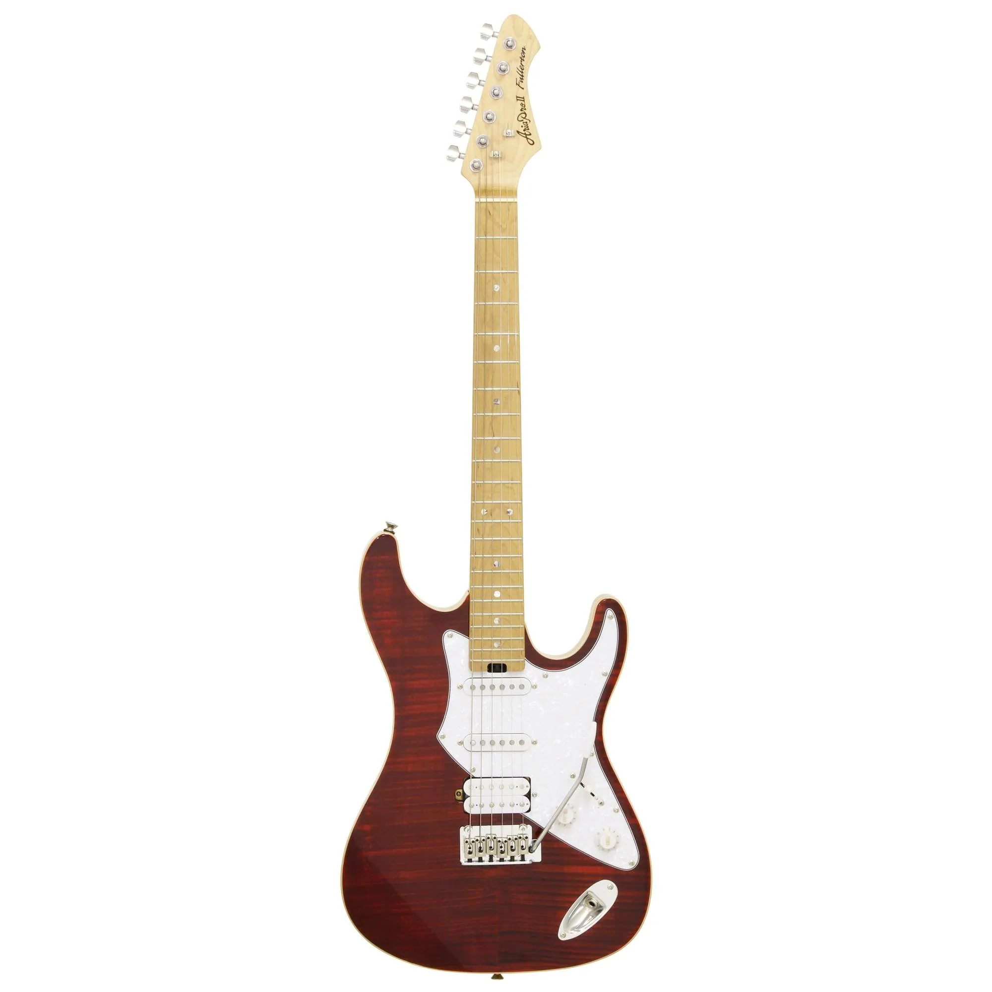 Guitarra Aria Pro II 714-MK2 Fullerton Ruby Red por 2.904,00 à vista no boleto/pix ou parcele em até 12x sem juros. Compre na loja Mundomax!
