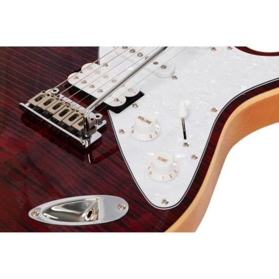 Guitarra Aria Pro II 714-MK2 Fullerton Ruby Red por 3.010,65 à vista no boleto/pix ou parcele em até 12x sem juros. Compre na loja Aria!