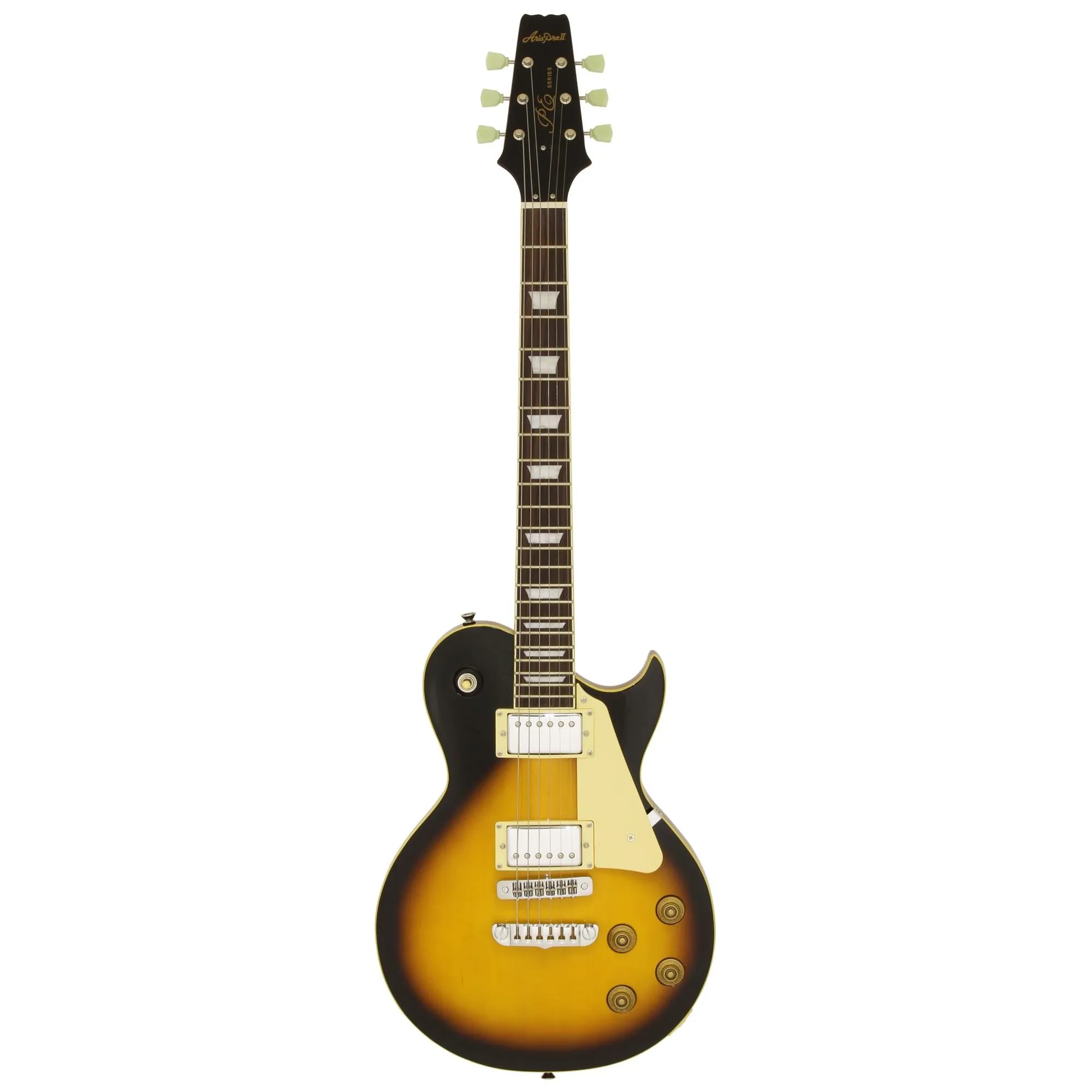 Guitarra Aria Pro II PE-350STD Aged Brown Sunburst por 2.796,00 à vista no boleto/pix ou parcele em até 12x sem juros. Compre na loja Mundomax!
