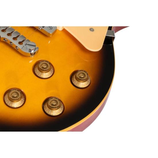 Guitarra Aria Pro II PE-350STD Aged Brown Sunburst por 3.011,00 à vista no boleto/pix ou parcele em até 12x sem juros. Compre na loja Mundomax!