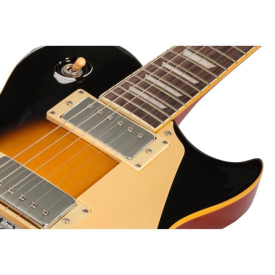 Guitarra Aria Pro II PE-350STD Aged Brown Sunburst por 3.011,00 à vista no boleto/pix ou parcele em até 12x sem juros. Compre na loja Mundomax!