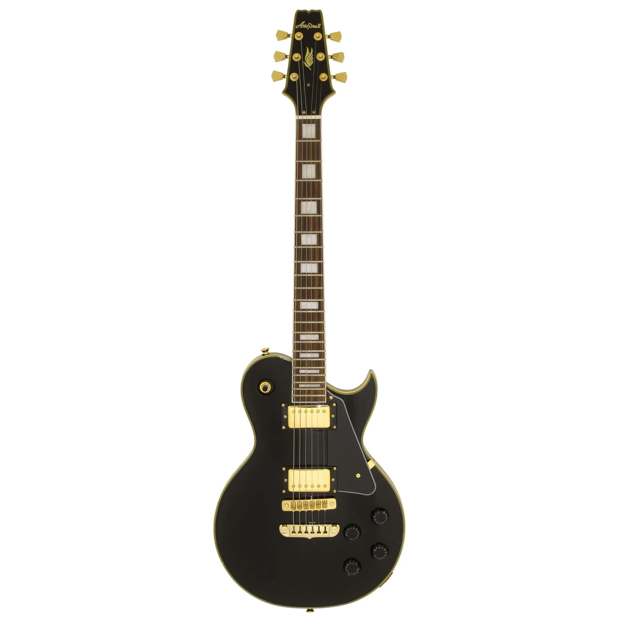 Guitarra Aria Pro II PE-350CST Aged Black por 2.904,00 à vista no boleto/pix ou parcele em até 12x sem juros. Compre na loja Mundomax!