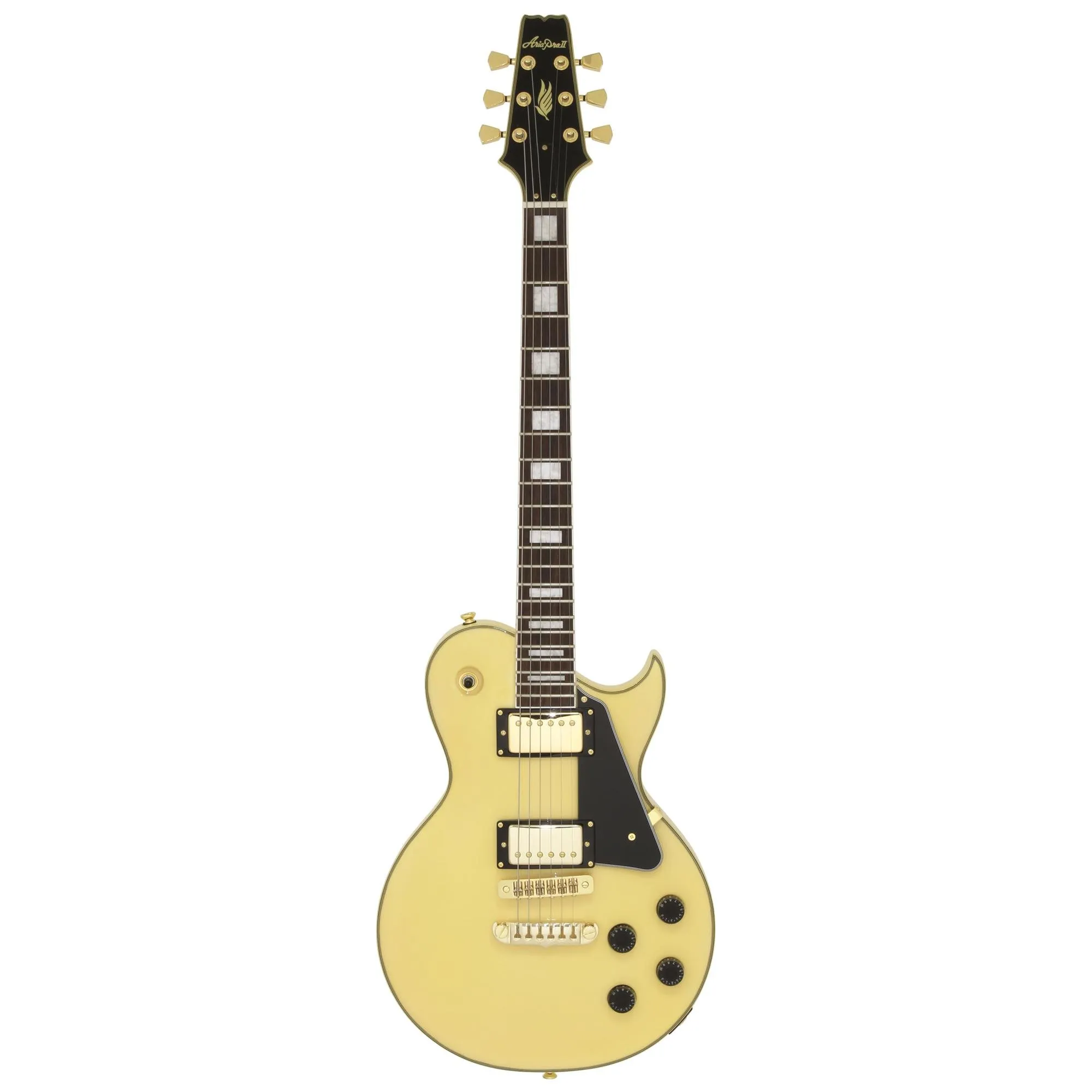 Guitarra Aria Pro II PE-350CST Aged White por 2.904,00 à vista no boleto/pix ou parcele em até 12x sem juros. Compre na loja Mundomax!