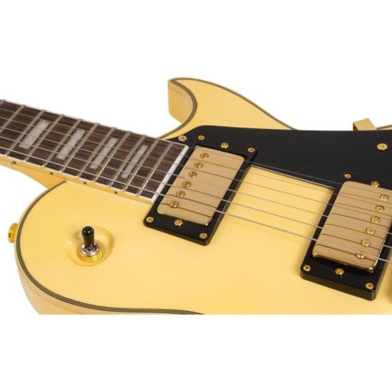 Guitarra Aria Pro II PE-350CST Aged White por 3.118,17 à vista no boleto/pix ou parcele em até 12x sem juros. Compre na loja Aria!