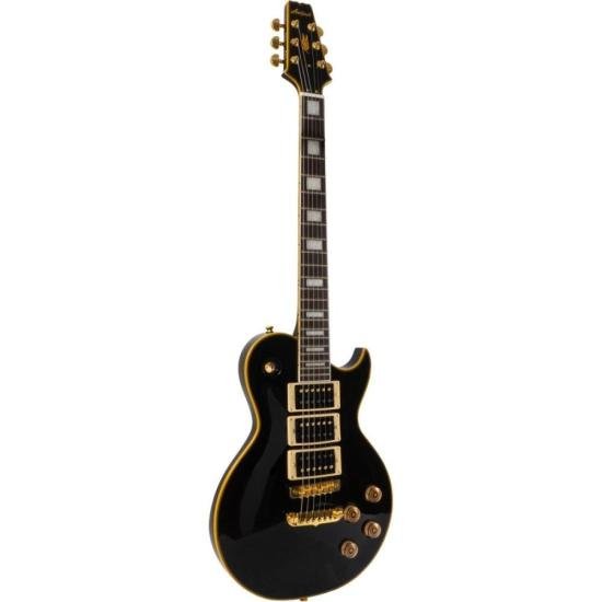 Guitarra Aria Pro II PE-350PF Aged Black - Aria