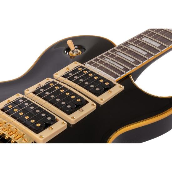 Guitarra Aria Pro II PE-350PF Aged Black por 3.118,17 à vista no boleto/pix ou parcele em até 12x sem juros. Compre na loja Aria!