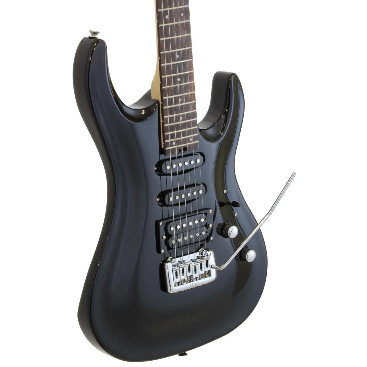 Guitarra Aria Pro II MAC-STD Metallic Black