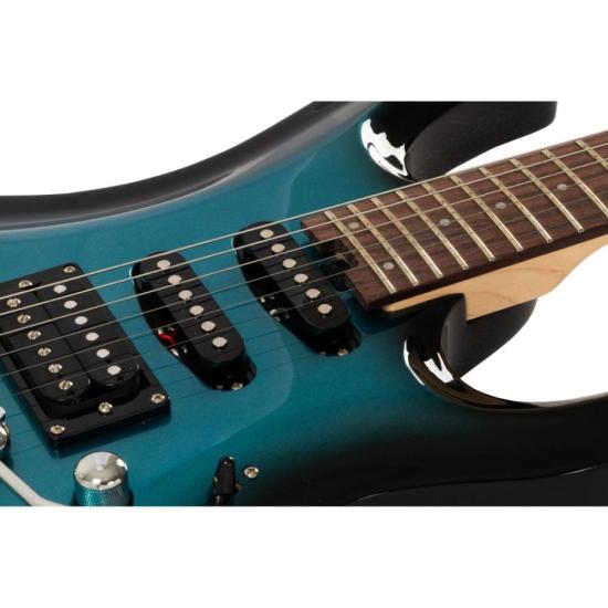 Guitarra Aria Pro II MAC-STD Metallic Blue Shade por 2.796,00 à vista no boleto/pix ou parcele em até 12x sem juros. Compre na loja Mundomax!