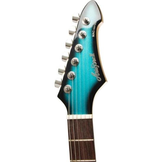 Guitarra Aria Pro II MAC-STD Metallic Blue Shade por 2.796,00 à vista no boleto/pix ou parcele em até 12x sem juros. Compre na loja Mundomax!