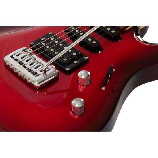 Guitarra Aria Pro II MAC-STD Metallic Red Shade por 2.795,59 à vista no boleto/pix ou parcele em até 12x sem juros. Compre na loja Aria!
