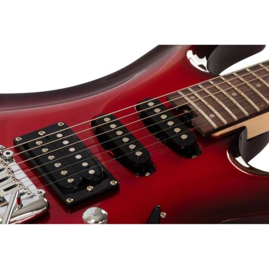 Guitarra Aria Pro II MAC-STD Metallic Red Shade por 2.795,59 à vista no boleto/pix ou parcele em até 12x sem juros. Compre na loja Aria!