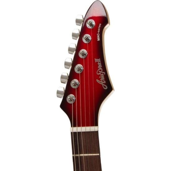 Guitarra Aria Pro II MAC-STD Metallic Red Shade por 2.795,59 à vista no boleto/pix ou parcele em até 12x sem juros. Compre na loja Aria!