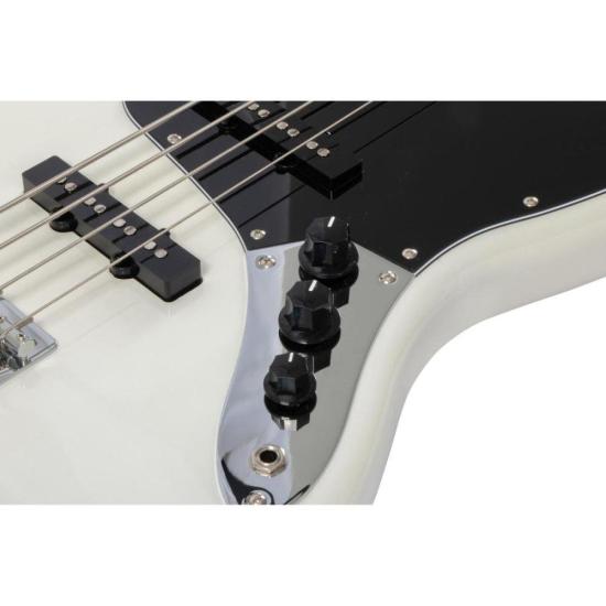 Contrabaixo Aria Pro II STB-JB/B 4 Cordas White por 1.719,00 à vista no boleto/pix ou parcele em até 12x sem juros. Compre na loja Mundomax!