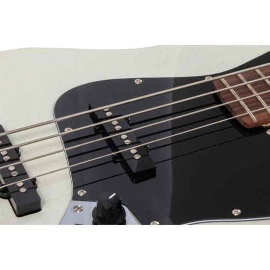 Contrabaixo Aria Pro II STB-JB/B 4 Cordas White por 1.719,00 à vista no boleto/pix ou parcele em até 12x sem juros. Compre na loja Mundomax!