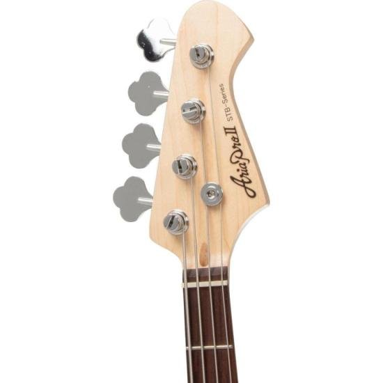 Contrabaixo Aria Pro II STB-JB/B 4 Cordas White por 1.719,00 à vista no boleto/pix ou parcele em até 12x sem juros. Compre na loja Mundomax!