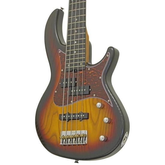 Contrabaixo Aria Pro II 313-MK2/5 Detroit 5 Cordas Open-Pore Sunburst por 3.871,00 à vista no boleto/pix ou parcele em até 12x sem juros. Compre na loja Mundomax!