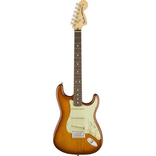 Guitarra Stratocaster Fender American Performer Honey Burst por 16.943,99 à vista no boleto/pix ou parcele em até 12x sem juros. Compre na loja Mundomax!