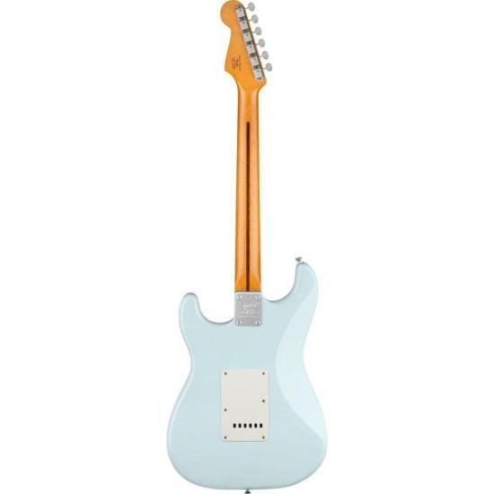Guitarra Squier Stratocaster Vintage Cetim Sonic Blue por 4.299,99 à vista no boleto/pix ou parcele em até 12x sem juros. Compre na loja Mundomax!