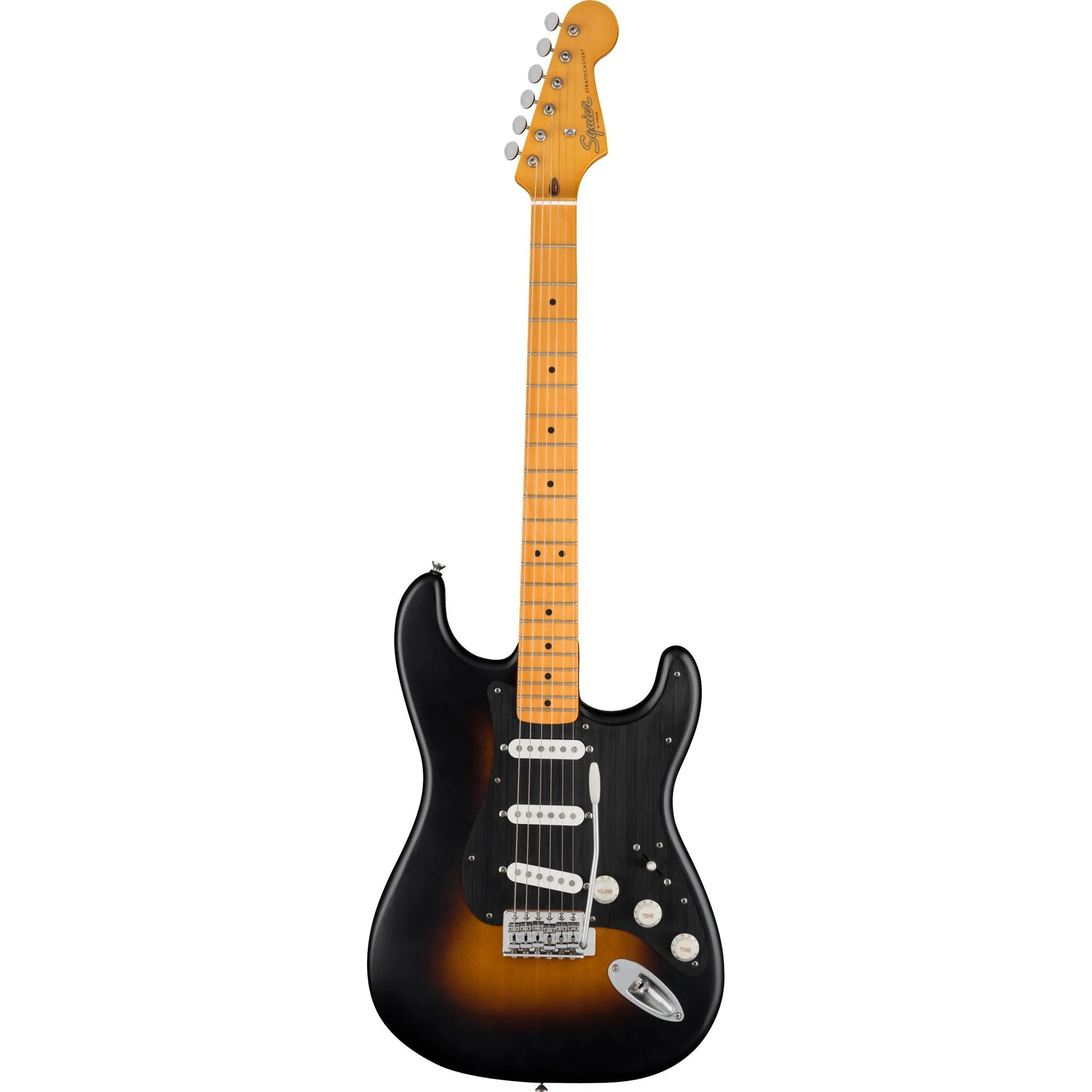 Guitarra Squier 40th Anniversary Stratocaster Satin Wide Sunburst por 4.299,99 à vista no boleto/pix ou parcele em até 12x sem juros. Compre na loja Mundomax!