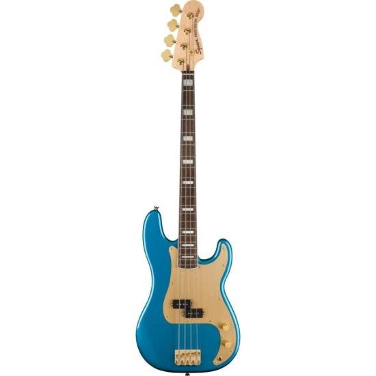 Contra Baixo Squier 40TH Anniversary Precison Bass Lake Placid Blue por 5.399,99 à vista no boleto/pix ou parcele em até 12x sem juros. Compre na loja Mundomax!