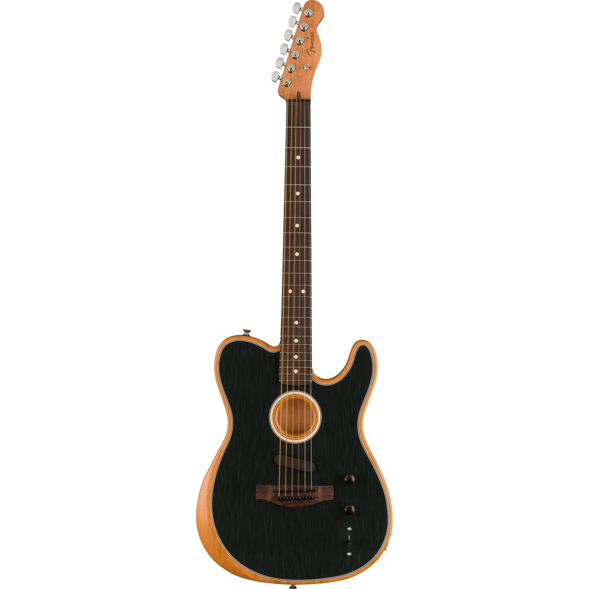 Violão Fender Acoustasonic Player Telecaster Brushed Black por 13.169,99 à vista no boleto/pix ou parcele em até 12x sem juros. Compre na loja Mundomax!