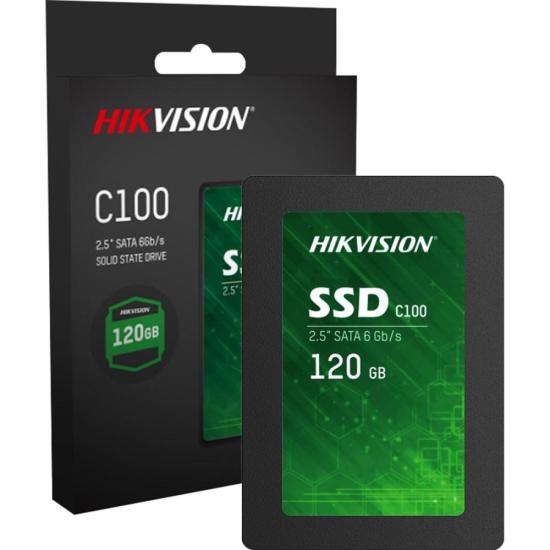 SSD 120GB 2.5\" Sata Hikvision SS130 por 129,99 à vista no boleto/pix ou parcele em até 5x sem juros. Compre na loja Mundomax!