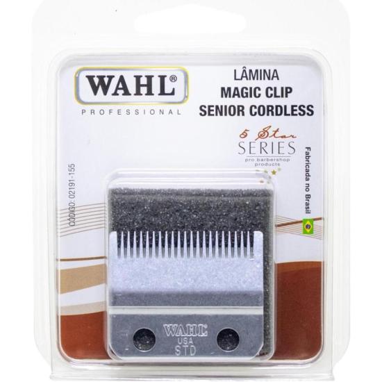 Lâmina Magic Clip/Senior Cordless Wahl por 150,99 à vista no boleto/pix ou parcele em até 6x sem juros. Compre na loja Mundomax!
