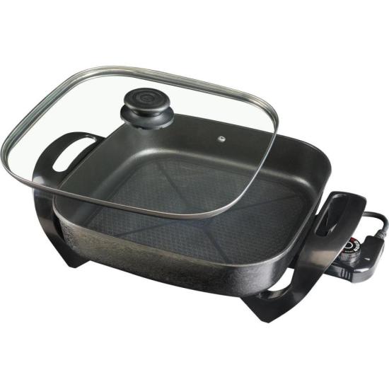 Panela Elétrica Agratto Mangiare APEQ01I-01 Preto 127v por 185,99 à vista no boleto/pix ou parcele em até 7x sem juros. Compre na loja Mundomax!